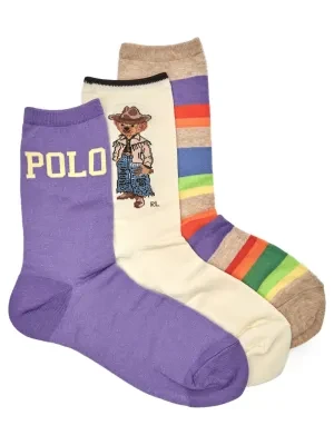 POLO RALPH LAUREN Skarpety 3-pack