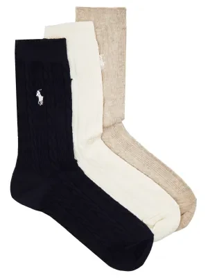 POLO RALPH LAUREN Skarpety 3-pack