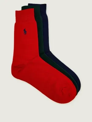 POLO RALPH LAUREN Skarpety 3-pack