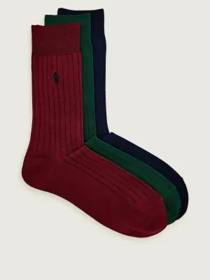 POLO RALPH LAUREN Skarpety 3-pack