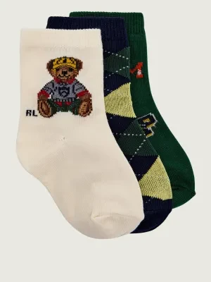 POLO RALPH LAUREN Skarpety 3-pack