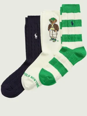 POLO RALPH LAUREN Skarpety 3-pack