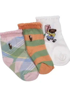 POLO RALPH LAUREN Skarpety 3-pack