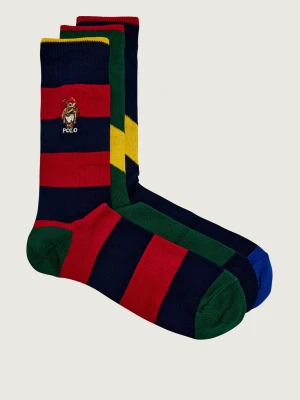 POLO RALPH LAUREN Skarpety 3-pack