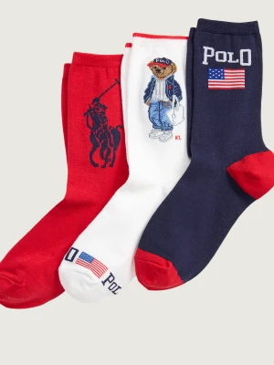 POLO RALPH LAUREN Skarpety 3-pack