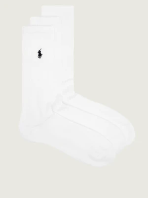 POLO RALPH LAUREN Skarpety 3-pack biały