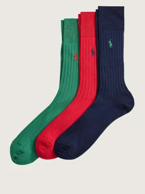POLO RALPH LAUREN Skarpety 3-pack