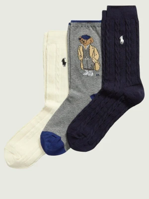 POLO RALPH LAUREN Skarpety 3-pack