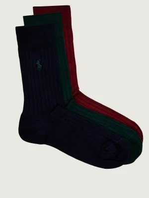 POLO RALPH LAUREN Skarpety 3-pack