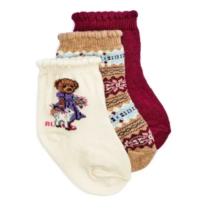POLO RALPH LAUREN Skarpety 3-pack ARAN ISLS