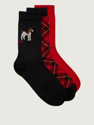 POLO RALPH LAUREN Skarpety 3-pack FLAG CREW