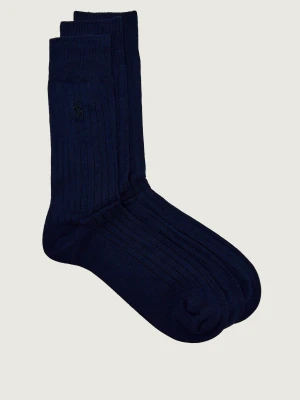 POLO RALPH LAUREN Skarpety 3-pack granatowy