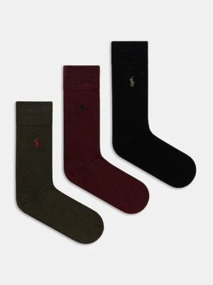 Polo Ralph Lauren skarpety 3-pack kolor multicolor 449958868