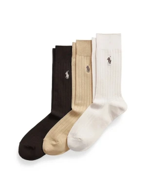 Polo Ralph Lauren skarpety 3-pack kolor multicolor 449P05400