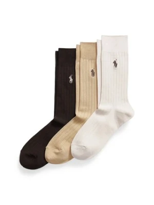Polo Ralph Lauren skarpety 3-pack kolor multicolor 449P05400