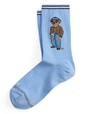 Polo Ralph Lauren skarpety damskie niebieski