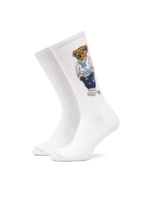 Polo Ralph Lauren Skarpety długie 449973027002 Biały