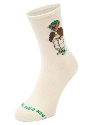 Polo Ralph Lauren Skarpety Kobiety beżowy jednolity,