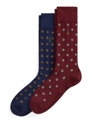 Polo Ralph Lauren skarpety męskie 2-pack granatowy