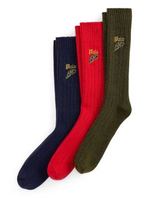 Polo Ralph Lauren skarpety męskie 3-pack granatowy