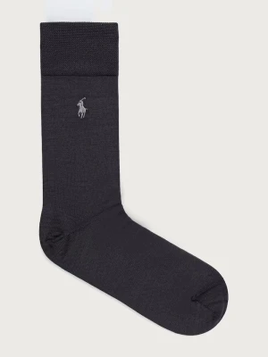 Polo Ralph Lauren skarpety męskie z bawełną 2-pack szary