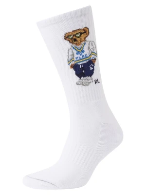 Polo Ralph Lauren Skarpety Mężczyźni biały jednolity,