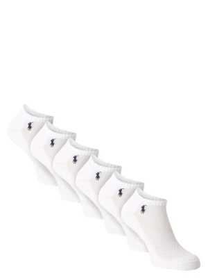 Polo Ralph Lauren Skarpety pakowane po 6 szt. Kobiety drobna dzianina biały jednolity,