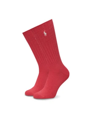 Polo Ralph Lauren Skarpety wysokie damskie 449915908035 Różowy