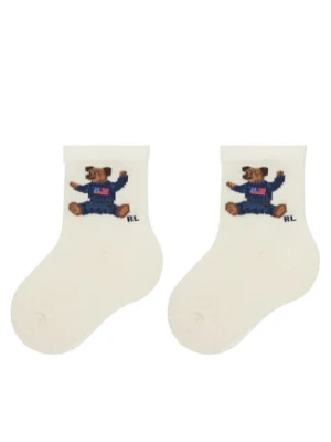 Polo Ralph Lauren Skarpety Wysokie Dziecięce 441P03156001 Écru