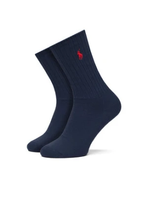 Polo Ralph Lauren Skarpety Wysokie Męskie 455846847004 Granatowy
