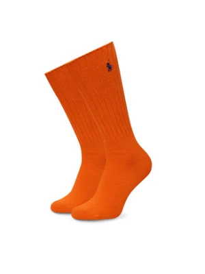Polo Ralph Lauren Skarpety wysokie unisex 449915908043 Pomarańczowy