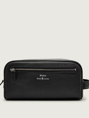 POLO RALPH LAUREN Skórzana kosmetyczka