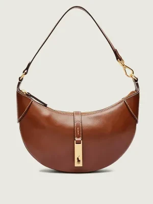 POLO RALPH LAUREN Skórzana torebka na ramię ID MINI