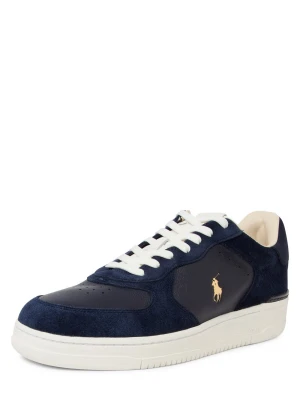 Polo Ralph Lauren skórzane buty sportowe - Masters Court Mężczyźni skóra niebieski