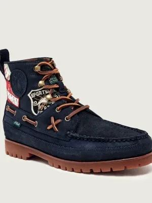 POLO RALPH LAUREN Skórzane buty wysokie RANGER