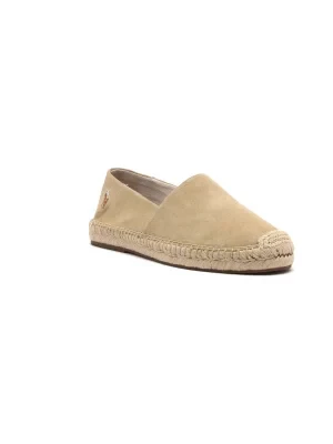 POLO RALPH LAUREN Skórzane espadryle CEVIO