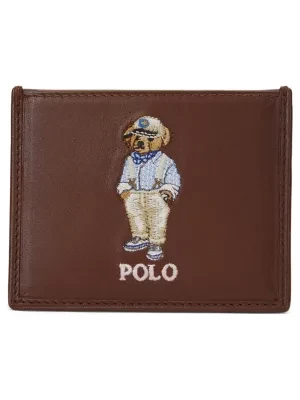 POLO RALPH LAUREN Skórzane etui na karty