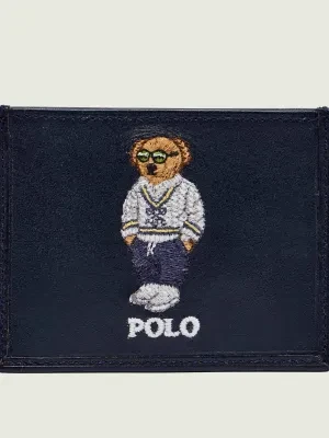 POLO RALPH LAUREN Skórzane etui na karty