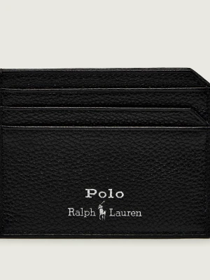 POLO RALPH LAUREN Skórzane etui na karty
