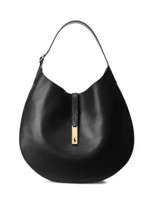 POLO RALPH LAUREN Skórzane hobo ID