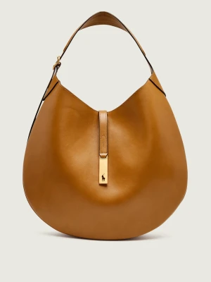 POLO RALPH LAUREN Skórzane hobo ID