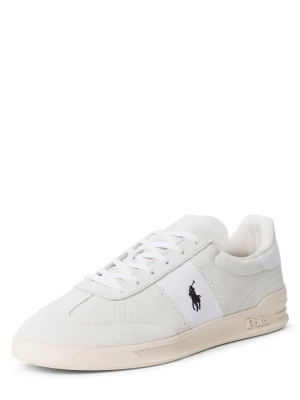 Polo Ralph Lauren Skórzane sneakersy - HRT Aera Mężczyźni skóra biały jednolity,