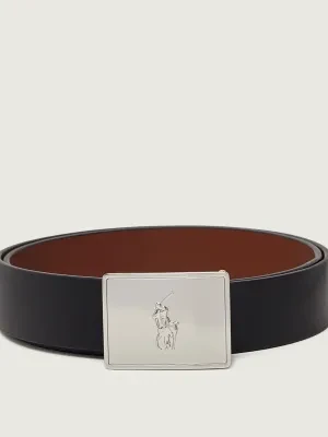 POLO RALPH LAUREN Skórzany dwustronny pasek