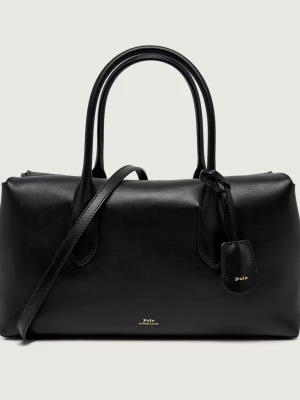 POLO RALPH LAUREN Skórzany kuferek Bellport czarny