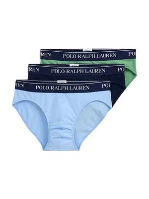 Polo Ralph Lauren slipy 3-pack męskie kolor zielony 714840543