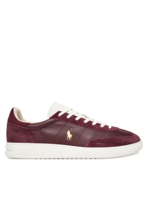 Polo Ralph Lauren Sneakersy 809973701004 Bordowy