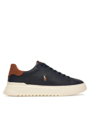 Polo Ralph Lauren Sneakersy 809P07170002 Granatowy