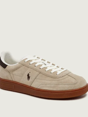 POLO RALPH LAUREN Sneakersy Bedford | zamsz beżowy