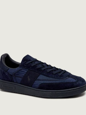 POLO RALPH LAUREN Sneakersy Bedford | zamsz granatowy