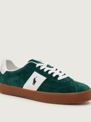 POLO RALPH LAUREN Sneakersy Court Vulc | zamsz